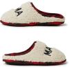 imageDearfoams Womens Family Collection Mama Bear Fluffy faux sherpa Clog Slipper Large