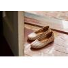 imageDearfoams Womens Fashion Casual Comfortable Slip on Misty Ballet FlatsNude Houndstooth