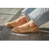 imageDearfoams Womens Fashion Casual Comfortable Slip on Misty Ballet FlatsNude Houndstooth