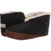 imageDearfoams Womens Heritage Warm Up Bootie SlipperBlack