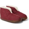imageDearfoams Womens Heritage Warm Up Bootie SlipperCabernet Nylon