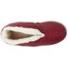 imageDearfoams Womens Heritage Warm Up Bootie SlipperCabernet Nylon