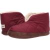 imageDearfoams Womens Heritage Warm Up Bootie SlipperCabernet Nylon