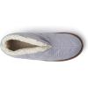 imageDearfoams Womens Heritage Warm Up Bootie SlipperSleet