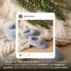 imageDearfoams Womens Memory Foam Cozy Soft House Slippers Gifts for Women Hannah Knit Clog House ShoesSleet Solid