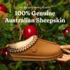 imageFireside by Dearfoams Womens Greta Genuine Shearling Clog Slippers 100 Natural Suede Clogs for Outdoor ampamp IndoorChestnut Taping
