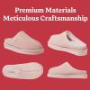 imageFireside by Dearfoams Womens Greta Genuine Shearling Clog Slippers 100 Natural Suede Clogs for Outdoor ampamp IndoorPink