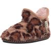 imageDearfoams UnisexChild Charlotte faux faux fur Bootie SlipperLeopard