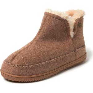 imageDearfoams Mens Brixen IndoorOutdoor Memory Foam Boot Alpine Camping Cozy Slipper House Shoe AnkleChestnut