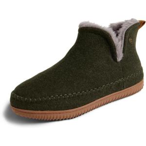 imageDearfoams Mens Brixen IndoorOutdoor Memory Foam Boot Alpine Camping Cozy Slipper House Shoe AnkleLoden