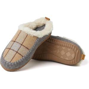 imageDearfoams Womens Alpine Bern Clog SlipperNeutral Combo
