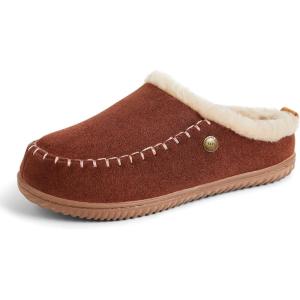 imageDearfoams Womens Alpine Bern Clog SlipperPotting Soil