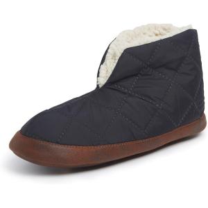 imageDearfoams Womens Heritage Warm Up Bootie SlipperBlack