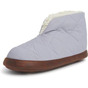 imageDearfoams Womens Heritage Warm Up Bootie SlipperSleet