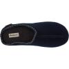 imageDearfoams Mens Bradford Genuine Suede House Shoe Scuff SlipperNavy Blazer