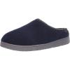 imageDearfoams Mens Bradford Genuine Suede House Shoe Scuff SlipperNavy Blazer