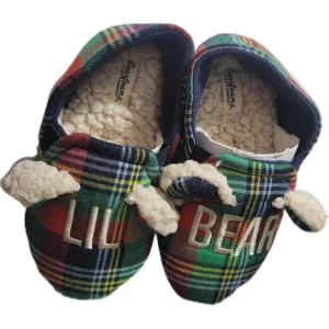 imageDearfoams Cozy Comfort Lil Bear Slippers kids size 1112 26712