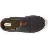 imageDearfoams Mens Ashton Quilted Memory Foam Jersey Clog SlipperBlack