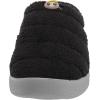 imageDearfoams Mens Tatum Teddy Sport Lounge Clog SlipperBlack
