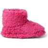 imageDearfoams UnisexChild Tate Washable Fuzzy Bootie SlipperParadise Pink