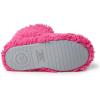 imageDearfoams UnisexChild Tate Washable Fuzzy Bootie SlipperParadise Pink