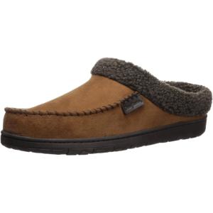 imageDearfoams Mens Memory Foam Slipper XLarge 1314 Chestnut