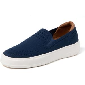 imageDearfoams Womens Sophie LoafersNavy 2