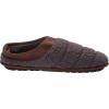 imageDearfoams Mens Asher Quilted Clog with Faux Leather Trim SlipperPavement