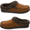 imageDearfoams Mens MFS Clog WWhipstitch ampamp Mf SlipperChestnut