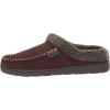 imageDearfoams Mens MFS Clog WWhipstitch ampamp Mf SlipperCoffee
