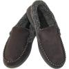 imageDearfoams Mens Microfiber Suede Moc With Memory Foam MoccasinCoffee