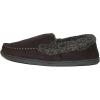 imageDearfoams Mens Microfiber Suede Moc With Memory Foam MoccasinCoffee