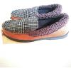 imageDearfoams Mens Microfiber Suede Moc with Memory Foam Moccasin Brown Plaid Large 1112