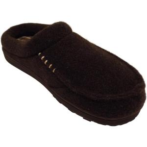 imageDearfoams Mens Memory Foam Slippers Small Brown
