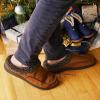 imageDearfoams mens Breathable Memory Foam Slip on Marshall Indoor House Shoe Moccasin SlipperChestnut