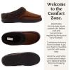 imageDearfoams mens Breathable Memory Foam Slip on Marshall Indoor House Shoe Moccasin SlipperChestnut