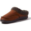 imageDearfoams mens Breathable Memory Foam Slip on Marshall Indoor House Shoe Moccasin SlipperChestnut