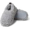 imageDearfoams UnisexChild Washable Skye Pile Closed Back SlipperSleet