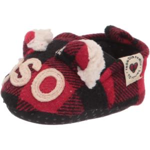 imageDearfoams Baby ampamp Kids Bear Matching Family Slipper Christmas GiftsRed Plaid