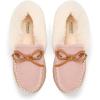 imageDearfoams womens Genuine Australian Shearling Moccasin Slipper  Gladstone Indoor Outdoor House ShoeDusty Pink