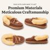 imageDearfoams womens Genuine Australian Shearling Moccasin Slipper  Gladstone Indoor Outdoor House ShoePotting Soil