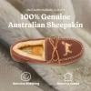 imageFireside by Dearfoams mens Forster Genuine Shearling Moc With StitchingPotting Soil