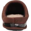 imageDearfoams mens Breathable Memory Foam Asher Clog House ShoeGrey Plaid