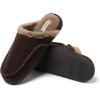 imageDearfoams mens Matthew Moc Toe Scuff Indoor Outdoor House ShoeCoffee