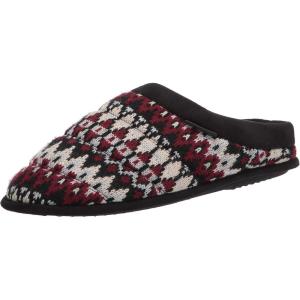 imageDearfoams mens Breathable Memory Foam Asher Clog House ShoeBlack Multi