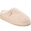 imageFireside by Dearfoams womens Greta Knit and Shearling ClogBone