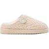 imageFireside by Dearfoams womens Greta Knit and Shearling ClogBone