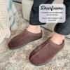 imageDearfoams mens Suede Indoor Outdoor ClogCoffee 2