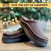 imageDearfoams mens Thompson Memory Foam Clog SlipperSlipperBrown Plaid