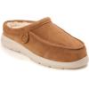 imageFireside by Dearfoams mens Lithgow Genuine Shearling ClogChestnut